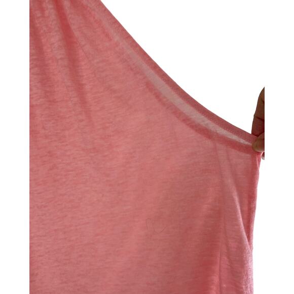 FOREVER 21 Women's Burn Out Halter Tank Top Pink XS Coquette Summer Fairy Ballet - Picture 6 of 9